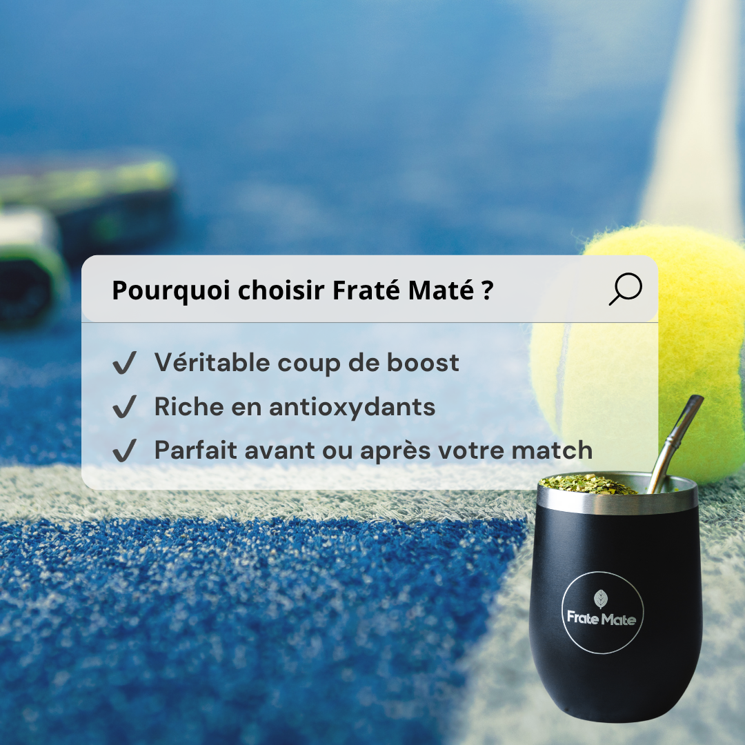 Maté et sport : l’énergie qui débarque sur les terrains de padel