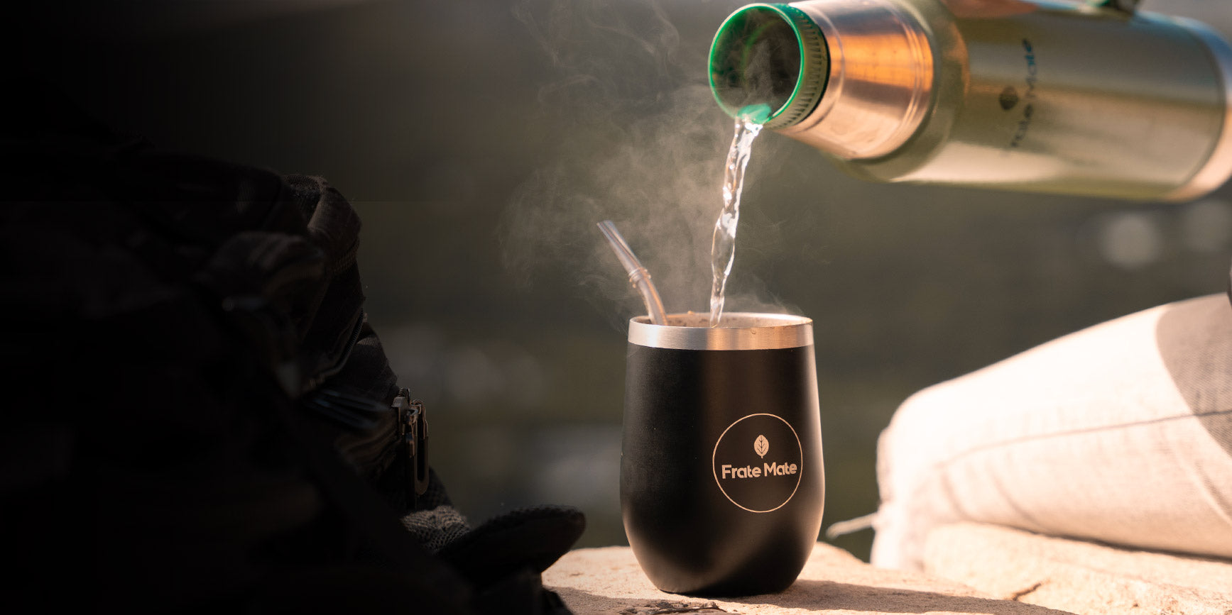 Thermos fraté calebasse tio noir et maté