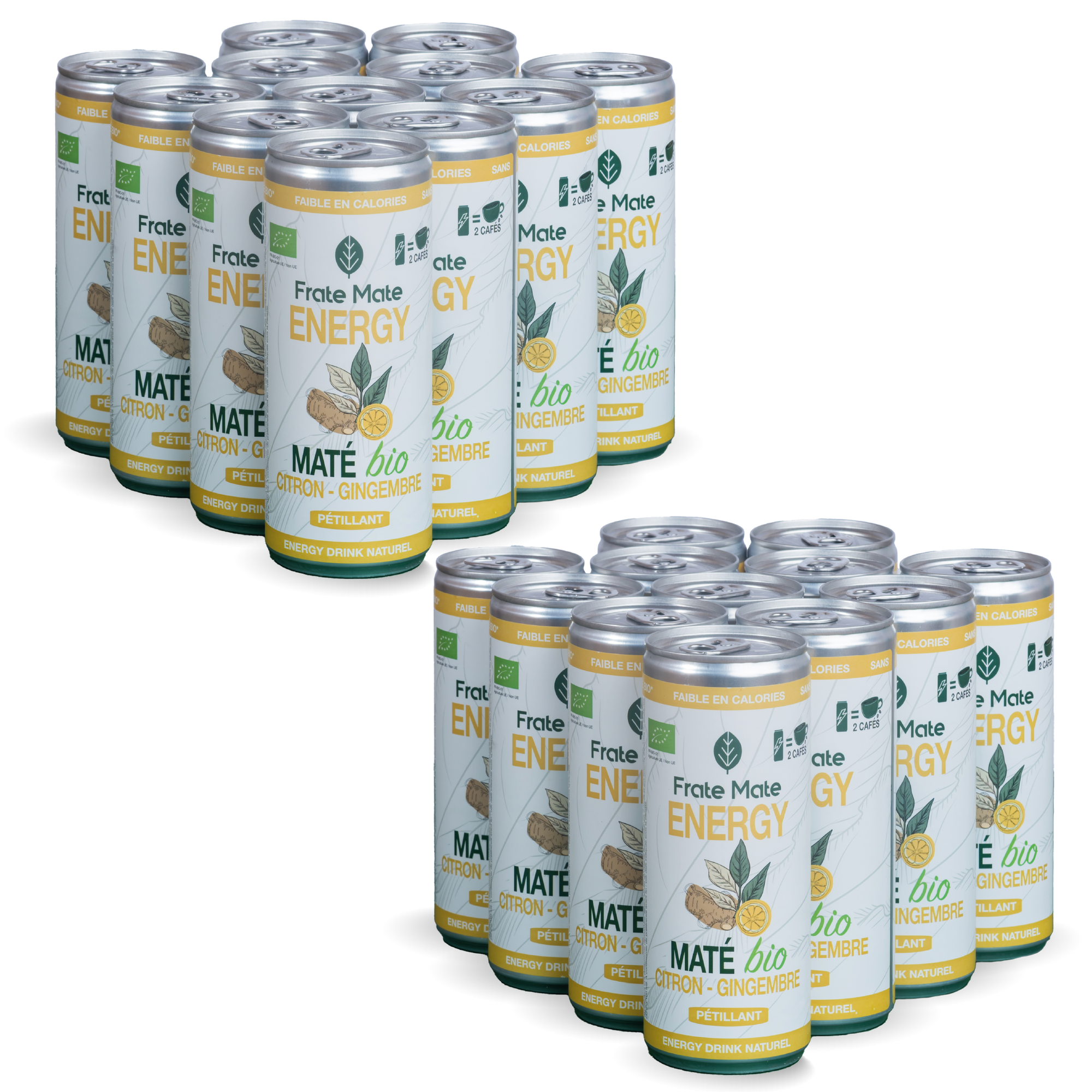 Canette Maté Citron Gingembre