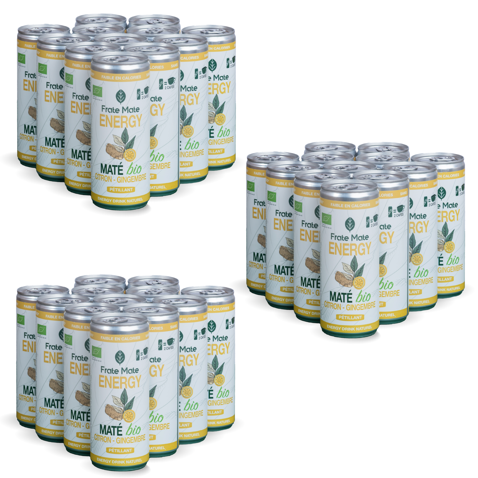 Canette Maté Citron Gingembre