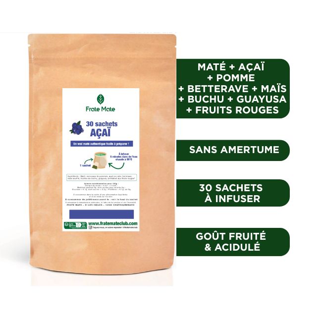 Fraté Maté Açaï 30 sachets