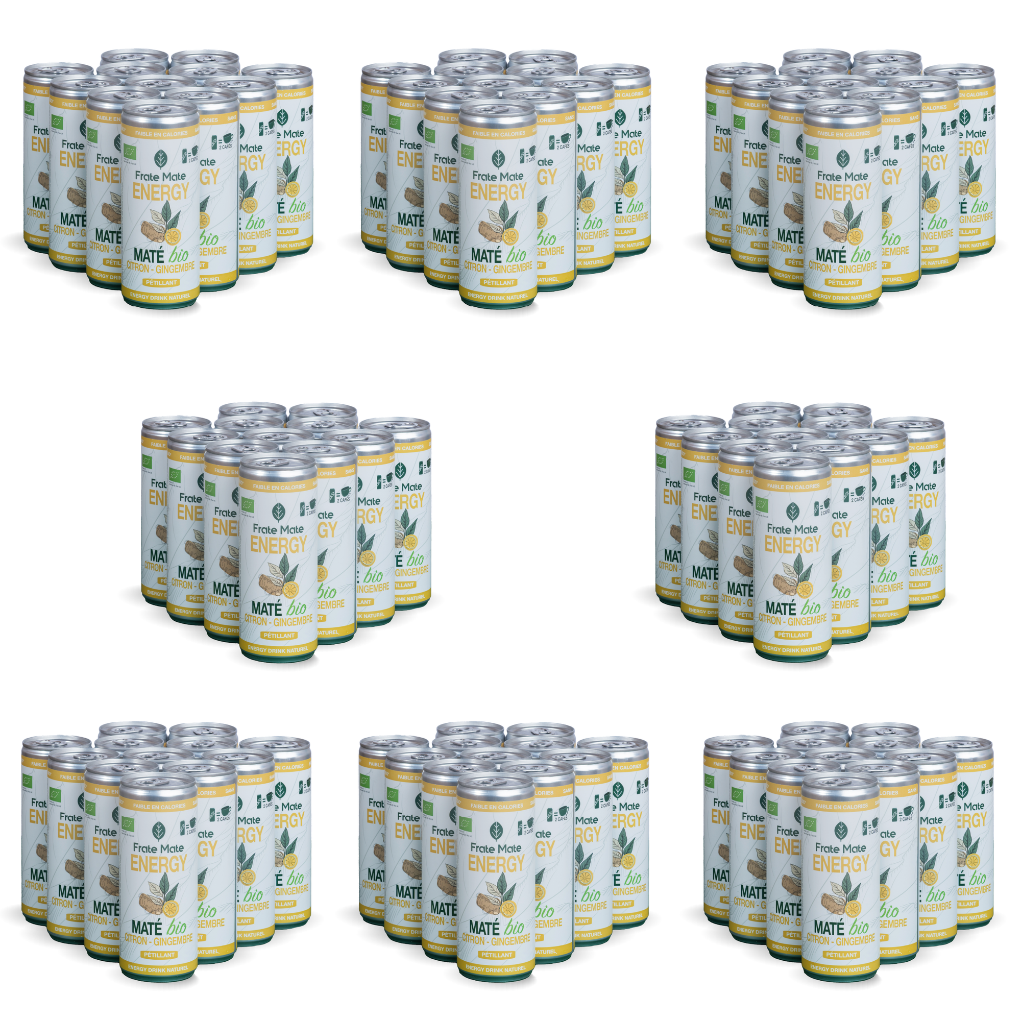 Canette Maté Citron Gingembre