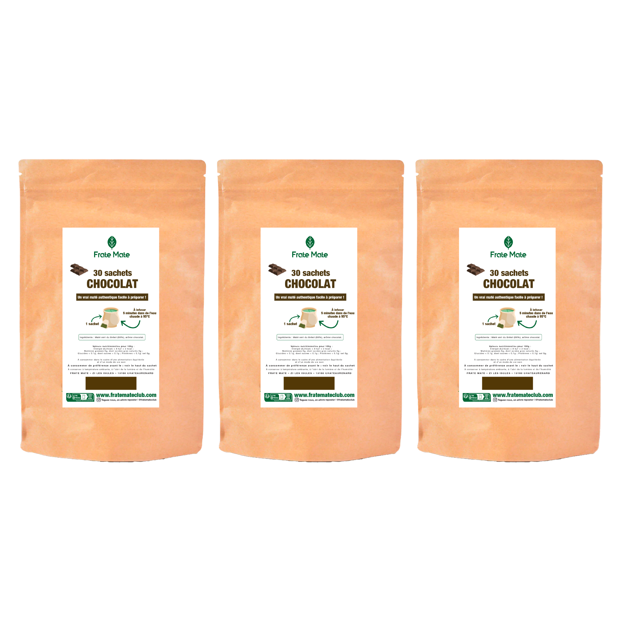 Fraté Maté Chocolat 30 sachets