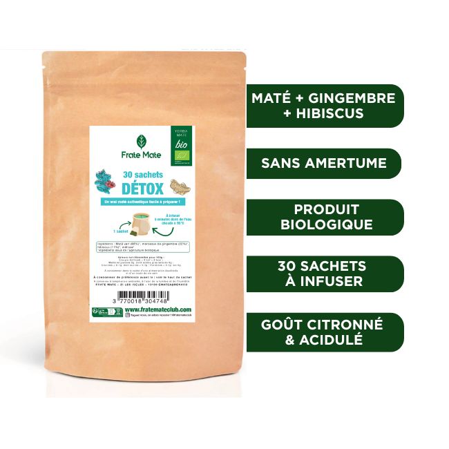 Fraté Maté Détox Bio 30 sachets