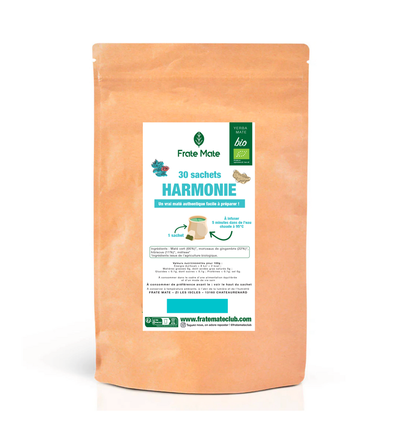 Fraté Maté Harmonie Bio 30 sachets