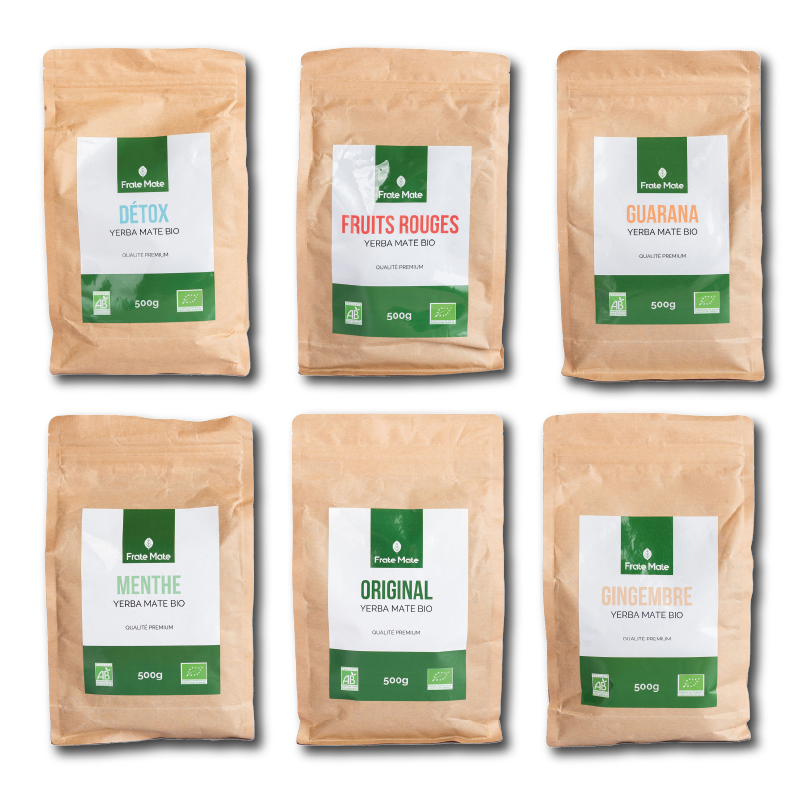 Lot Matéro - Fraté Maté Bio (6 x 500g)
