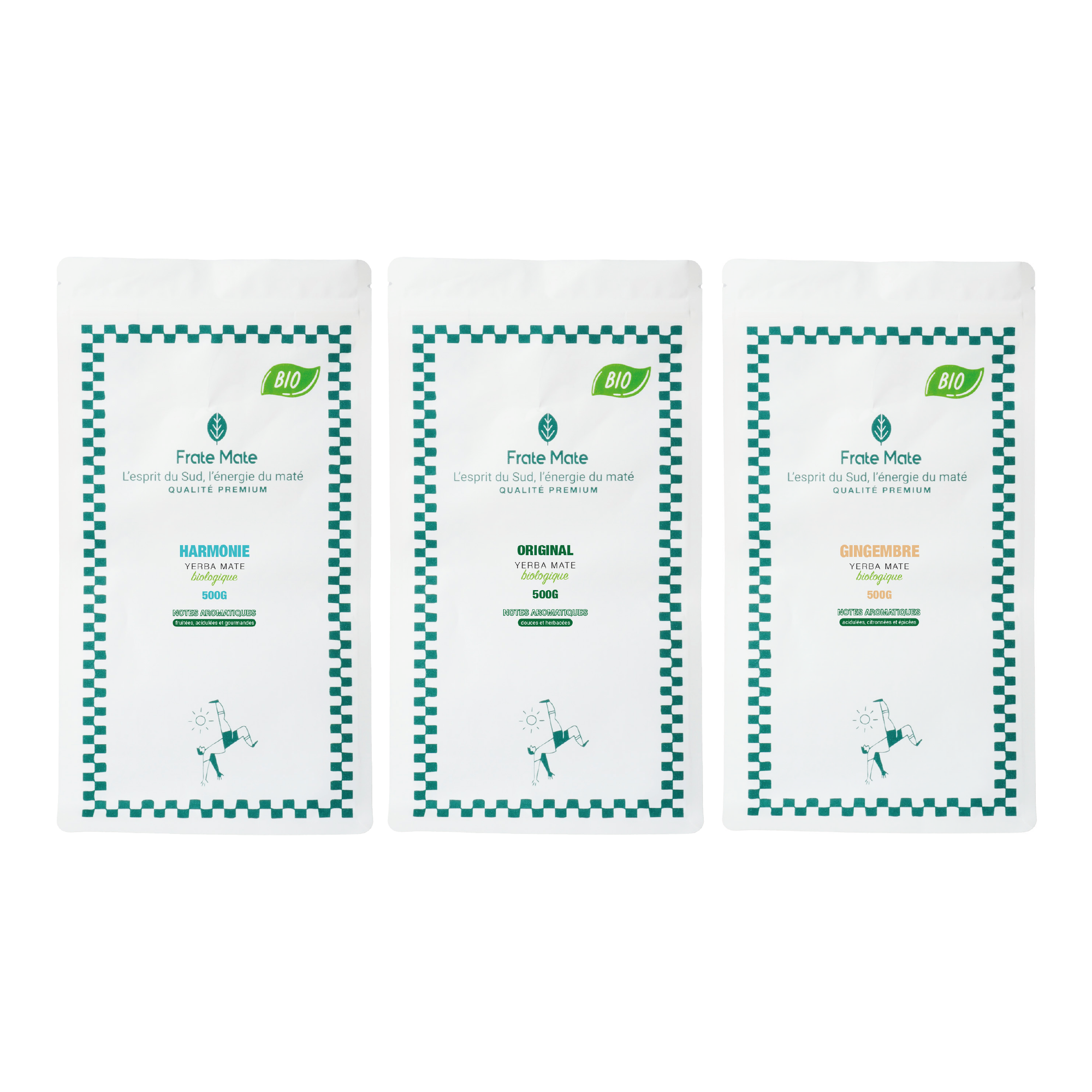 Lot Découverte - 3 matés bio