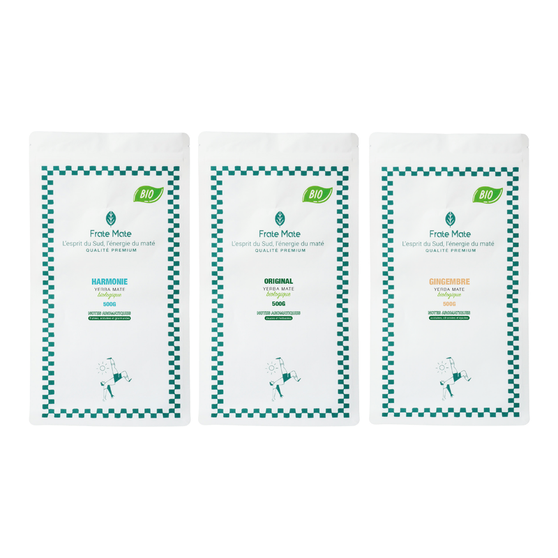 Lot Découverte - 3 matés bio