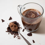 poudre énergisante au maté et au chocolat, bon goût chocolaté, facile à préparer avec de l'eau