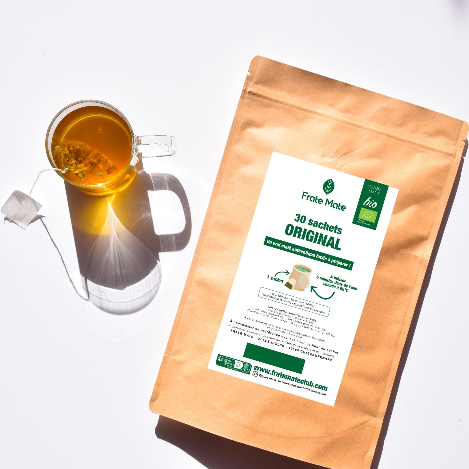 Fraté Maté Original bio 30 sachets