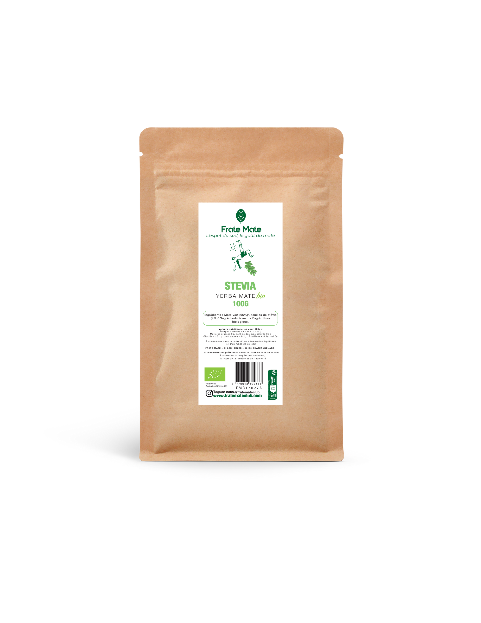 Fraté Maté Stevia Bio