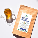 Yerba Maté Açaï, 30 sachets, énergisant naturel, goût fruité intense, facile à préparer avec de l'eau chaude ou glacée