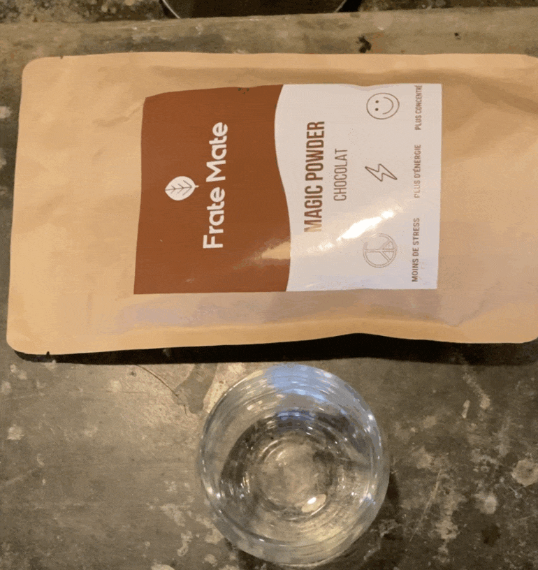 Magic Powder Chocolat Champignons adaptogènes et maté Fraté Maté