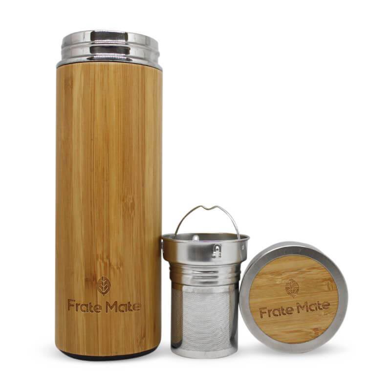 Thermos Infuseur Bambou