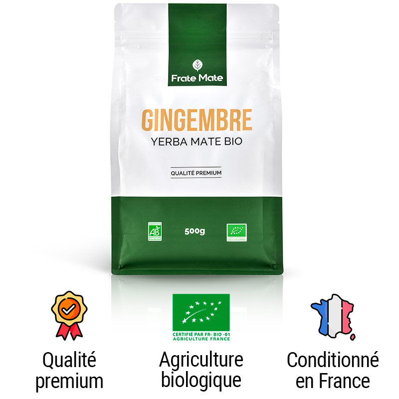 maté gingembre fraté maté caractéristiques
