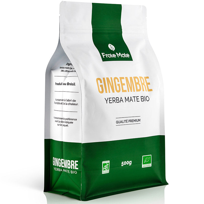 Maté Fraté Maté Gingembre côté 1