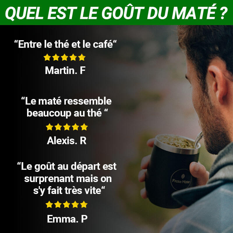 quel est le gout du maté ?