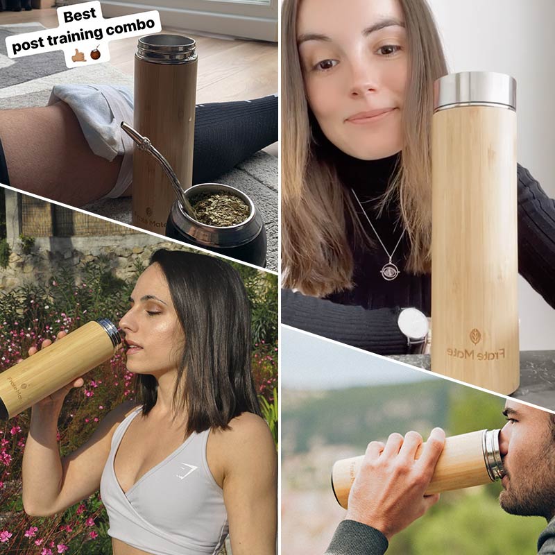 Thermos Infuseur Bambou