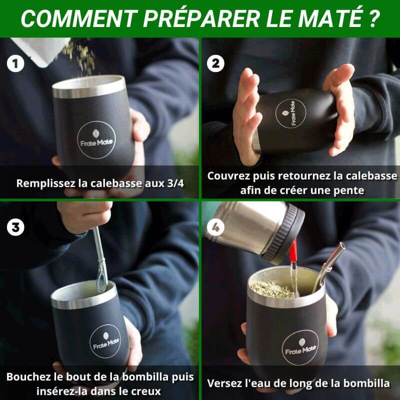 comment préparer le maté ?